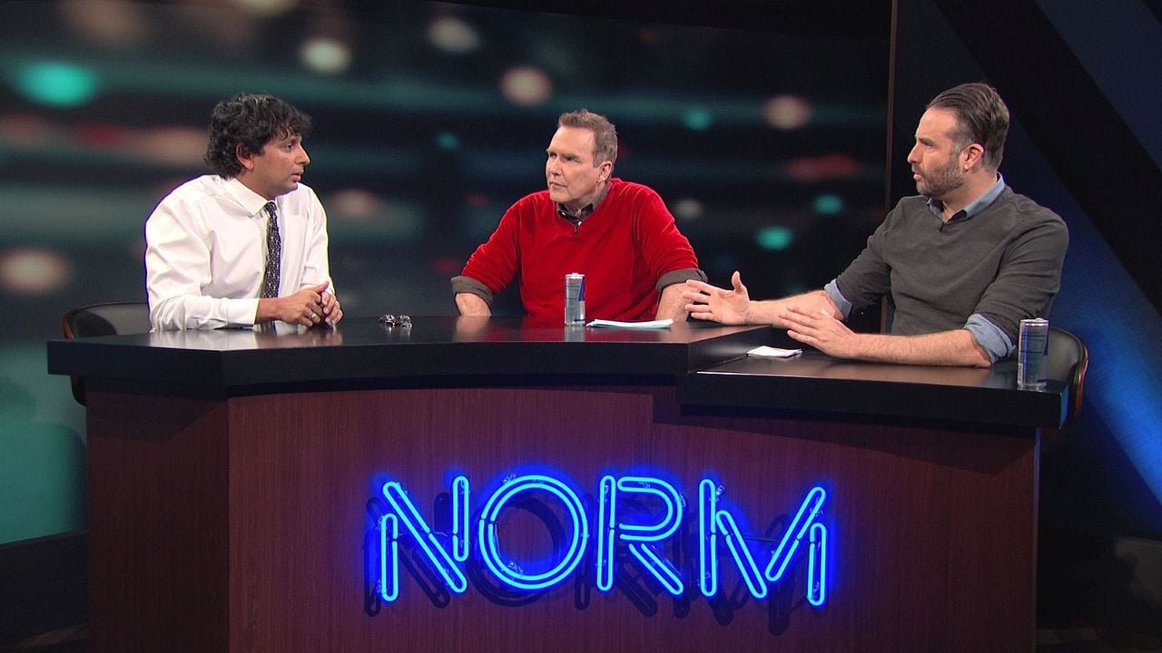 Norm: The Tale Of Norm MacDonald : Bild M. Night Shyamalan, Norm MacDonald, Adam Eget