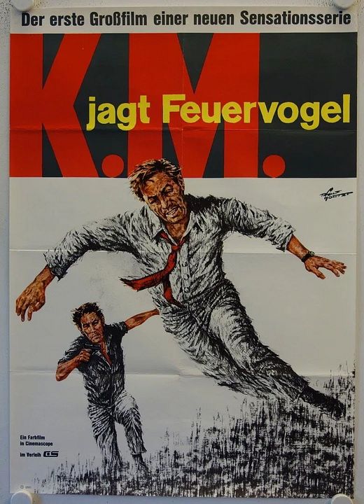 Young Kamikaze & Co. - K.M. jagt Feuervogel : Kinoposter
