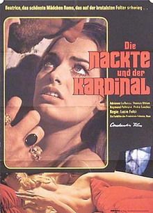 Die Nackte und der Kardinal : Kinoposter