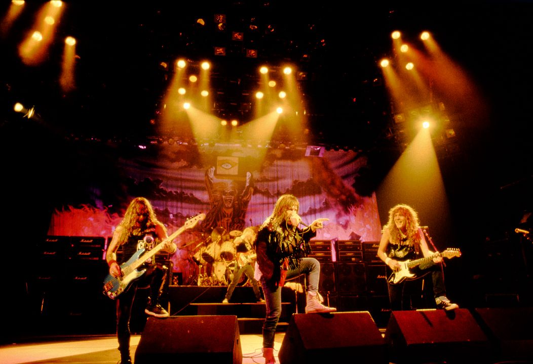 Iron Maiden: Burning Ambition : Bild Dave Murray, Janick Gers, Bruce Dickinson