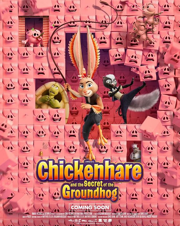 Chickenhare and the Secret of the Groundhog : Kinoposter
