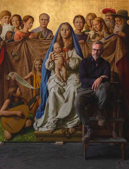 Triegel trifft Cranach - Malen im Widerstreit der Zeiten : Bild Michael Triegel