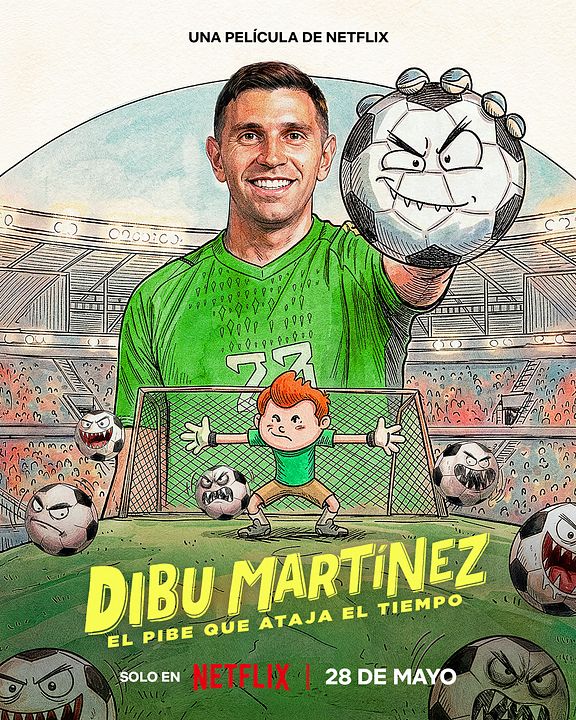 Dibu Martínez: Der Junge, der die Zeit anhält : Kinoposter
