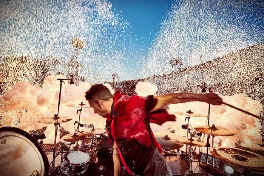 Rammstein - Live in Mexico City : Bild Christoph Schneider