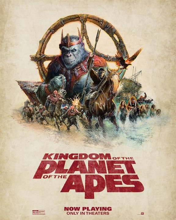 Planet der Affen 4: New Kingdom : Kinoposter