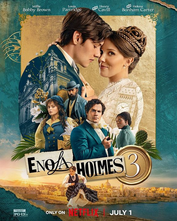 Enola Holmes 3 : Kinoposter