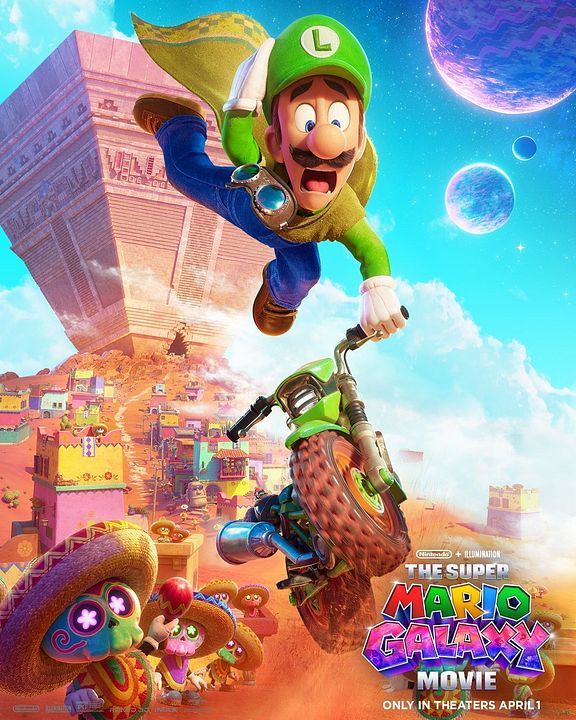 Der Super Mario Galaxy Film : Kinoposter