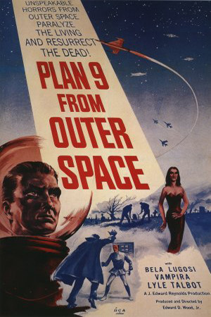 Plan 9 from Outer Space : Kinoposter