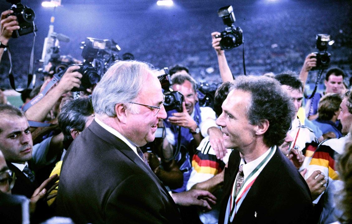 Fussballwunder: Von Bern bis Berlin : Bild Franz Beckenbauer, Helmut Kohl