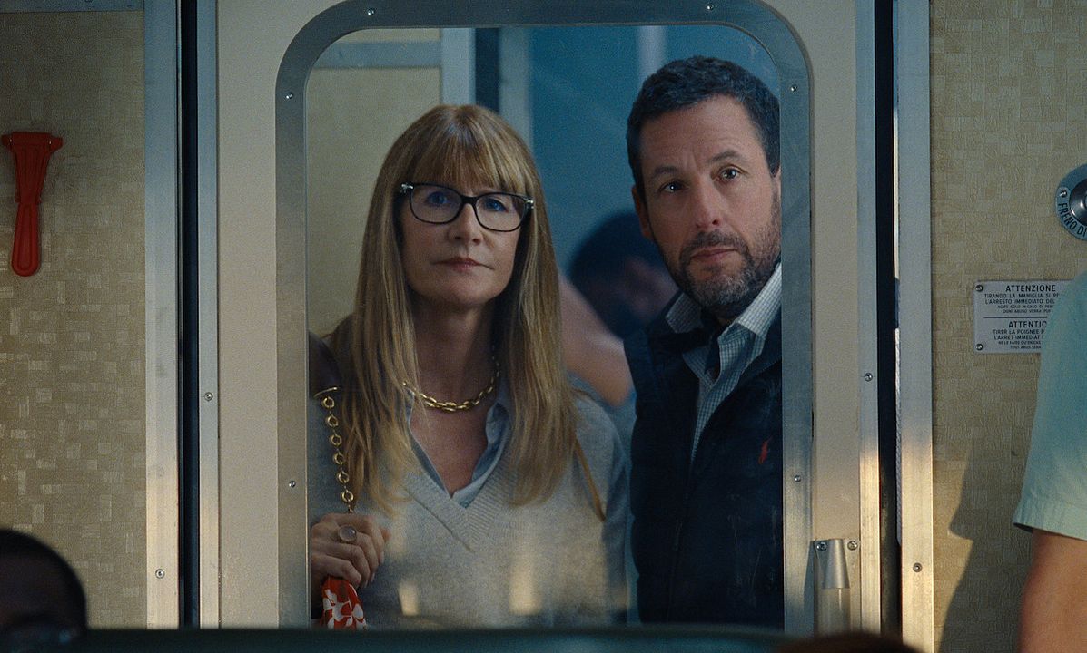 Jay Kelly : Bild Laura Dern, Adam Sandler