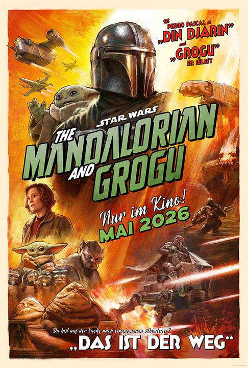 The Mandalorian And Grogu : Kinoposter