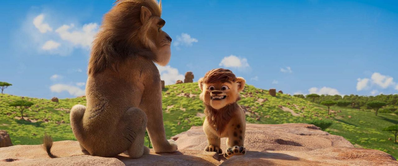 Der kleine Panda in Afrika : Bild