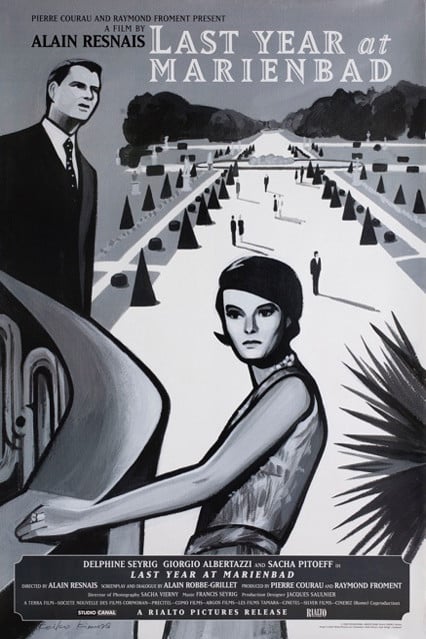 Letztes Jahr In Marienbad : Kinoposter