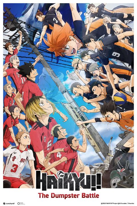 Haikyu!! Das Play-off der Müllhalde : Kinoposter