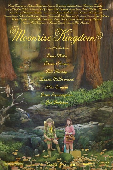 Moonrise Kingdom : Kinoposter