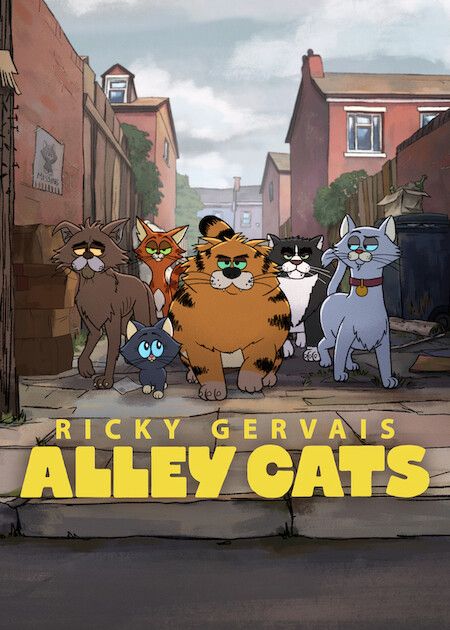 Ricky Gervais Alley Cats : Kinoposter