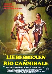 Liebeshexen vom Rio Cannibale : Kinoposter