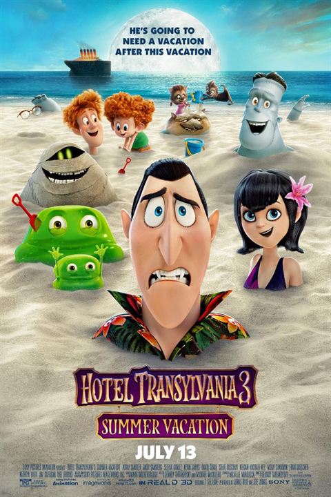 Hotel Transsilvanien 3 - Ein Monster Urlaub : Kinoposter