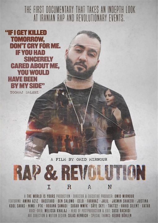 Rap & Revolution Iran : Kinoposter