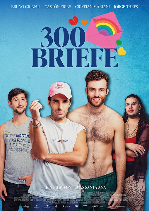 300 Briefe : Kinoposter
