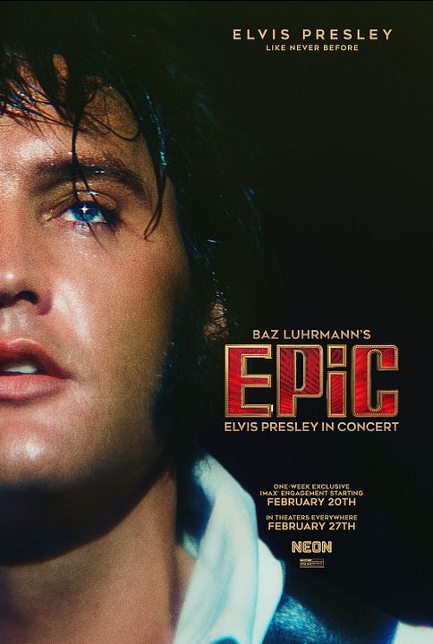 EPiC: Elvis Presley in Concert : Kinoposter