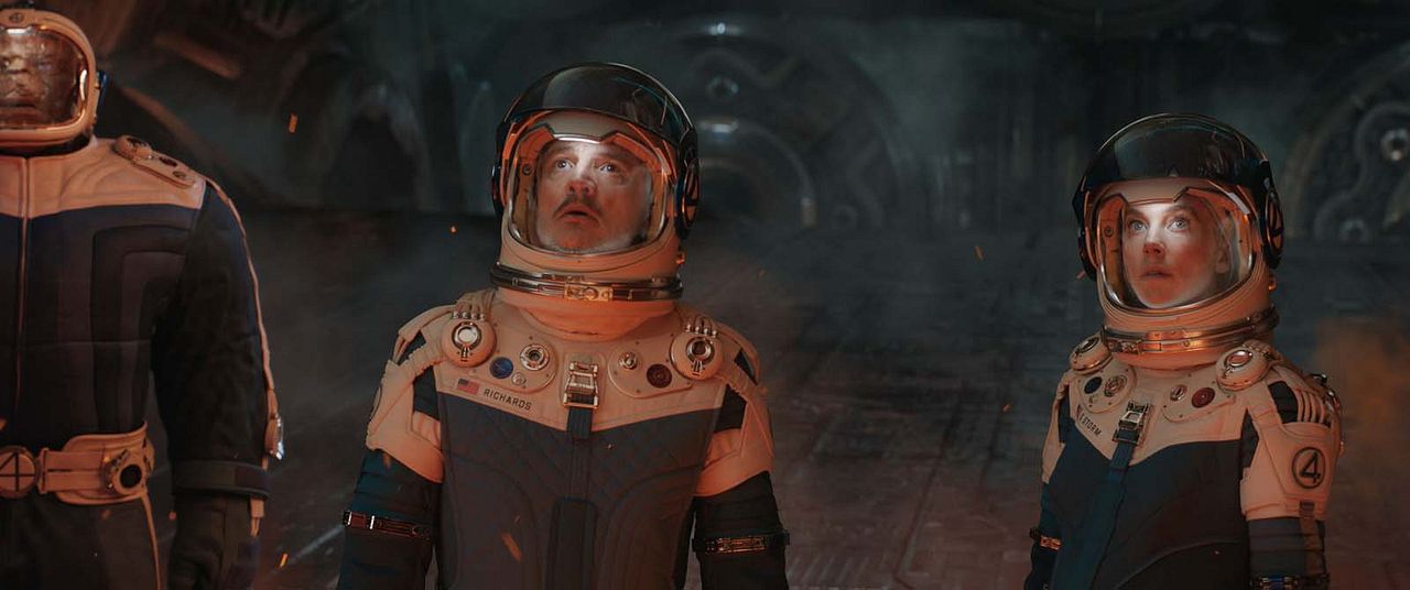 The Fantastic Four: First Steps : Bild Ebon Moss-Bachrach, Pedro Pascal, Vanessa Kirby