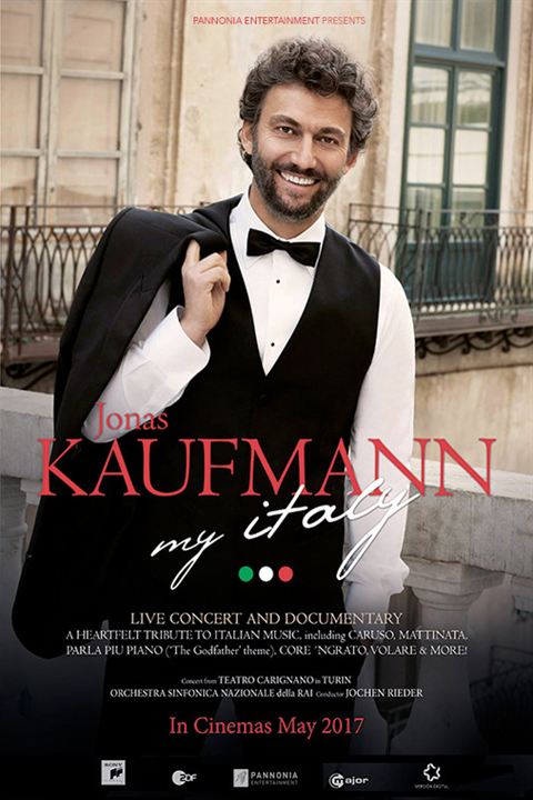 Jonas Kaufmann: My Italy : Kinoposter