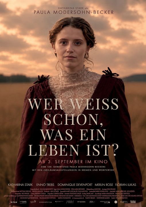 Wer weiß schon, was ein Leben ist? : Kinoposter
