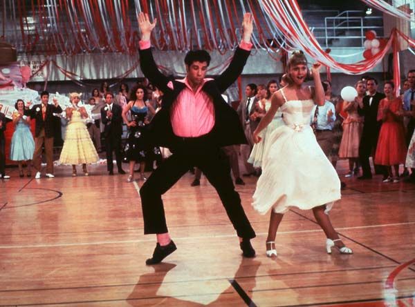 Grease : Bild John Travolta, Olivia Newton-John