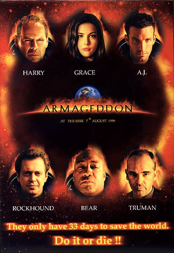 Armageddon - Das jüngste Gericht : Kinoposter