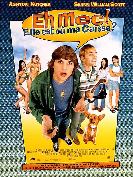 Ey Mann - Wo is' mein Auto? : Kinoposter Danny Leiner, Ashton Kutcher