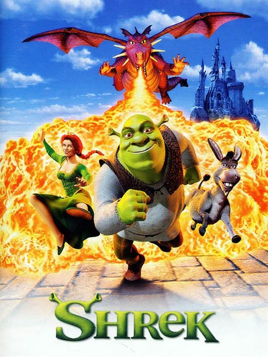 Shrek - Der tollkühne Held : Kinoposter Vicky Jenson, Andrew Adamson