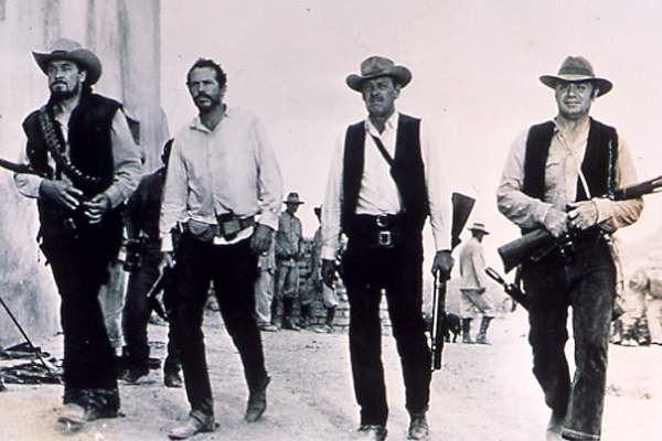 The Wild Bunch : Bild Ernest Borgnine, William Holden, Warren Oates, Ben Johnson