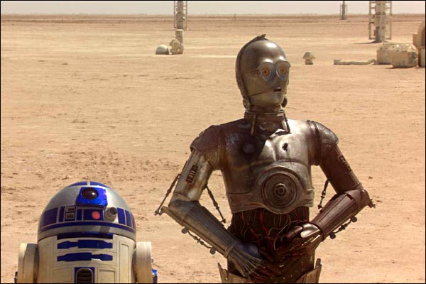 Star Wars: Episode II - Angriff der Klonkrieger : Bild Kenny Baker, Anthony Daniels