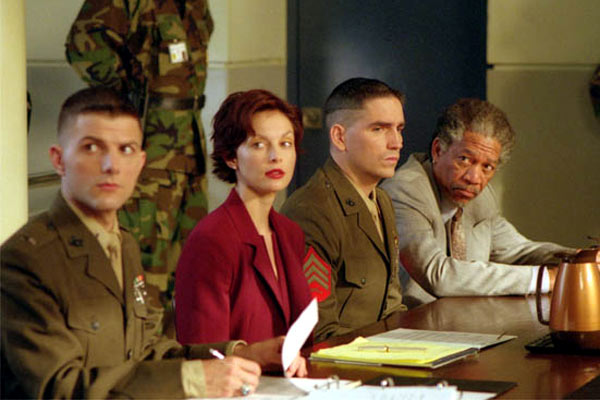 High Crimes - Im Netz der Lügen : Bild Morgan Freeman, Ashley Judd, Adam Scott, Jim Caviezel, Carl Franklin