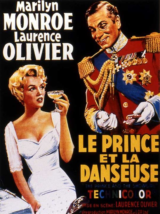 Der Prinz und die Tänzerin : Kinoposter Laurence Olivier