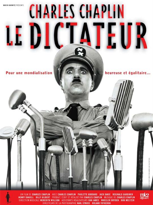 Der große Diktator : Kinoposter