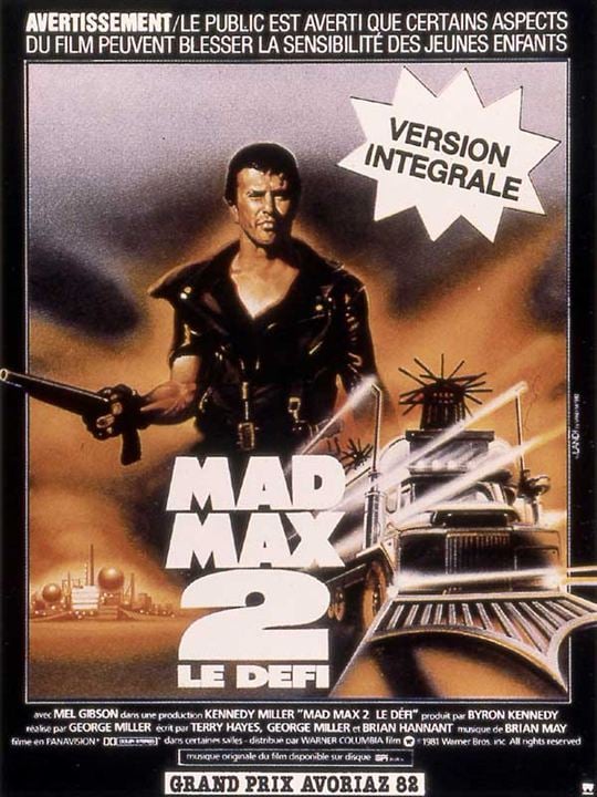 Mad Max II – Der Vollstrecker : Kinoposter