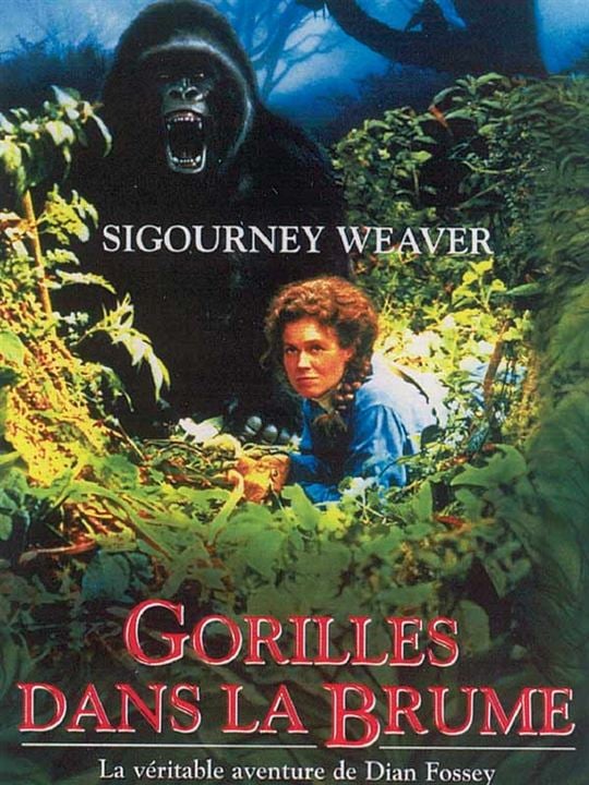 Gorillas im Nebel : Kinoposter