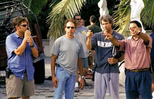 Bad Boys II : Bild Jerry Bruckheimer, Martin Lawrence, Will Smith, Michael Bay