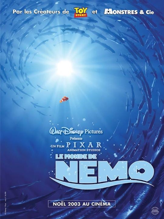 Findet Nemo : Kinoposter