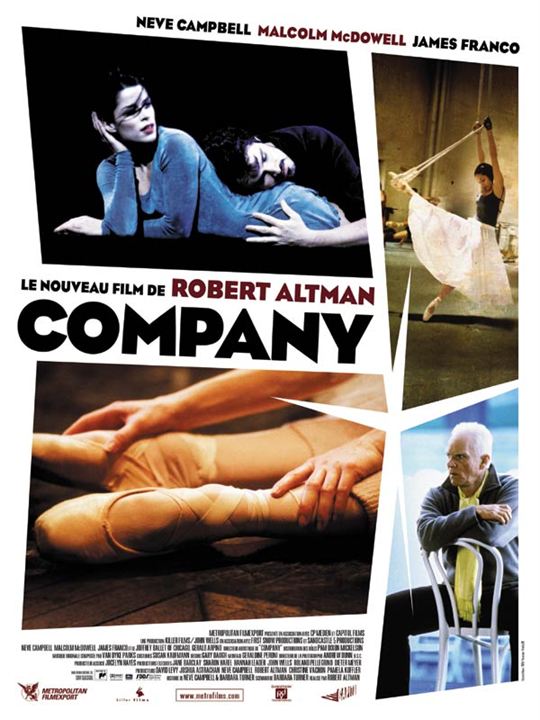 The Company - Das Ensemble : Kinoposter Robert Altman