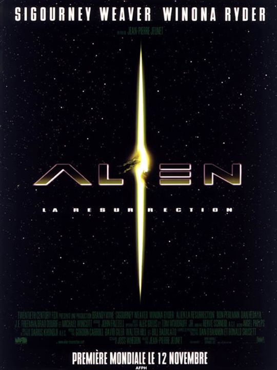 Alien 4 - Die Wiedergeburt : Kinoposter