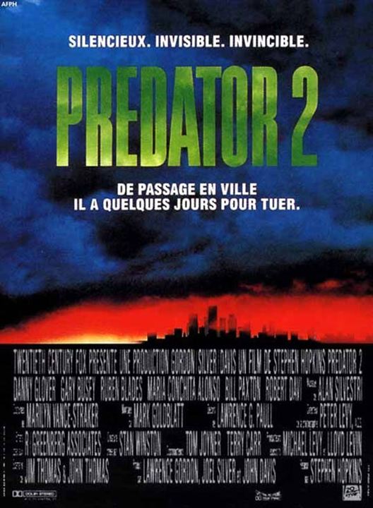 Predator 2 : Kinoposter