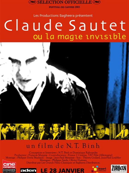 Claude Sautet oder Die unsichtbare Magie : Kinoposter Claude Sautet, N.T. Binh