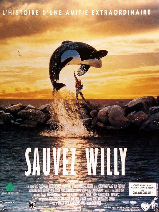 Free Willy - Ruf der Freiheit : Kinoposter