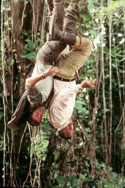Welcome To The Jungle : Bild Peter Berg, Seann William Scott, Dwayne Johnson