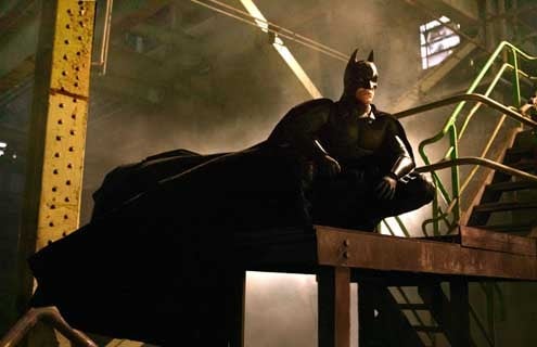Batman Begins : Bild Christopher Nolan, Christian Bale