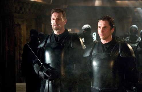 Batman Begins : Bild Christopher Nolan, Liam Neeson, Christian Bale