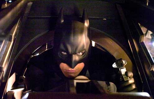 Batman Begins : Bild Christopher Nolan, Christian Bale